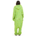 Snuggs Blanket Onesie Green Doodles